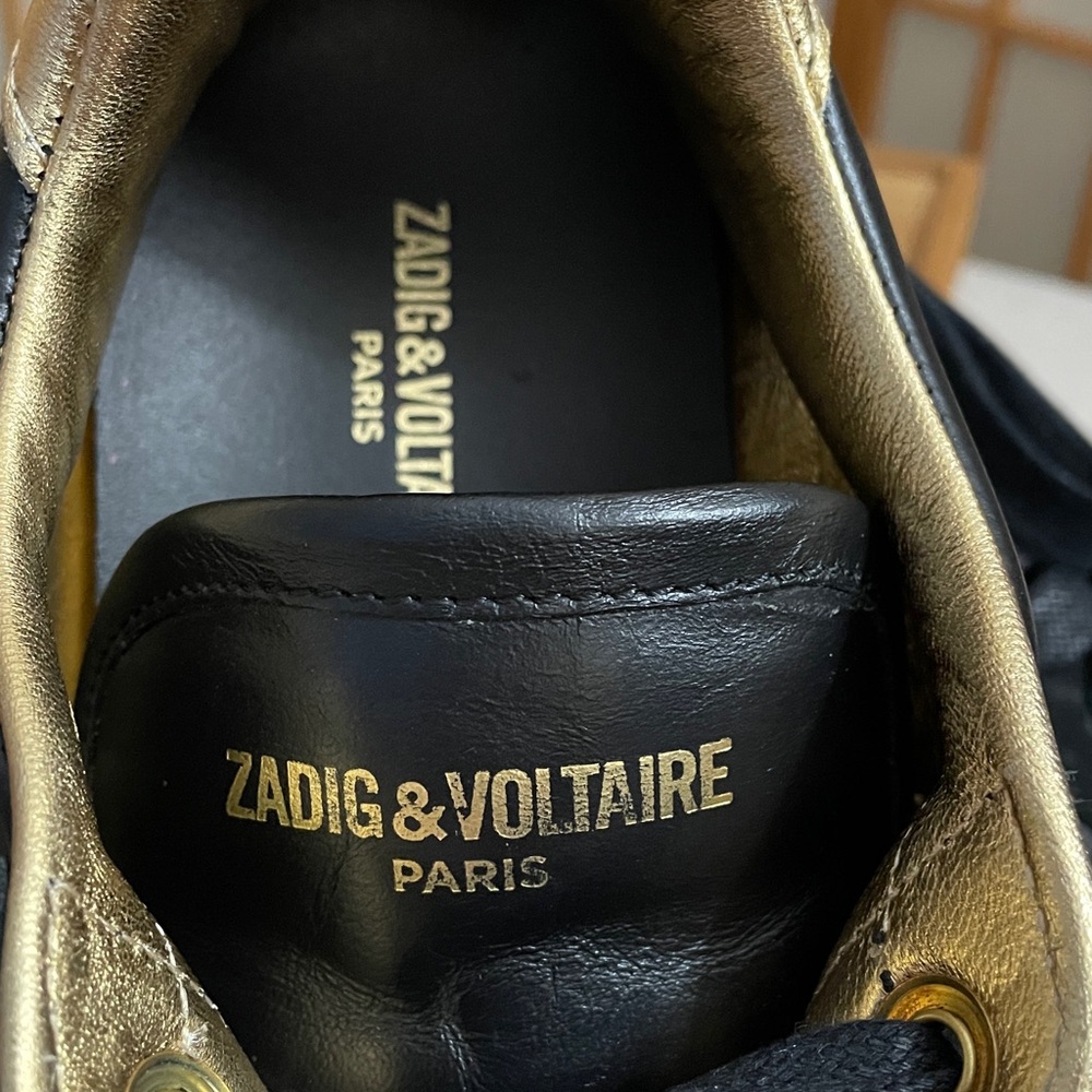 Zadig & Voltaire ZV1747 Studded Sneakers US 7 / EU 38 - Picture 13 of 17